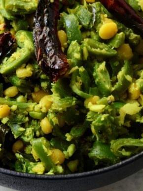 beans senagapappu koora